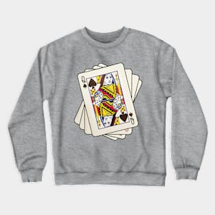 Queen Of Spades Crewneck Sweatshirt